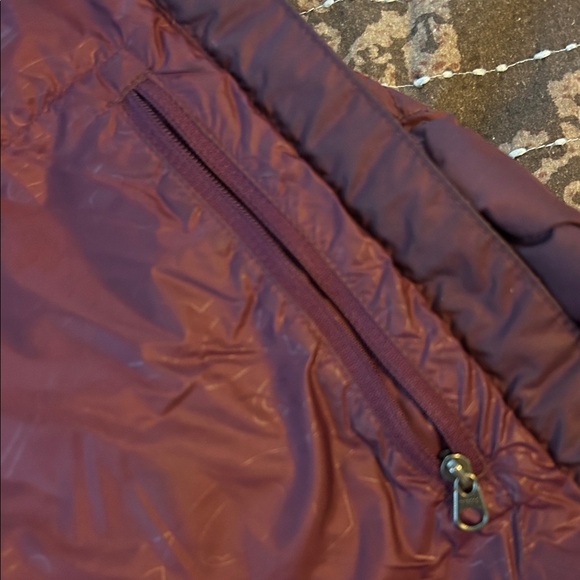 Outdoor Research Women's Puffer Down Jacket in Deep Burgundy - Picture 6 of 10